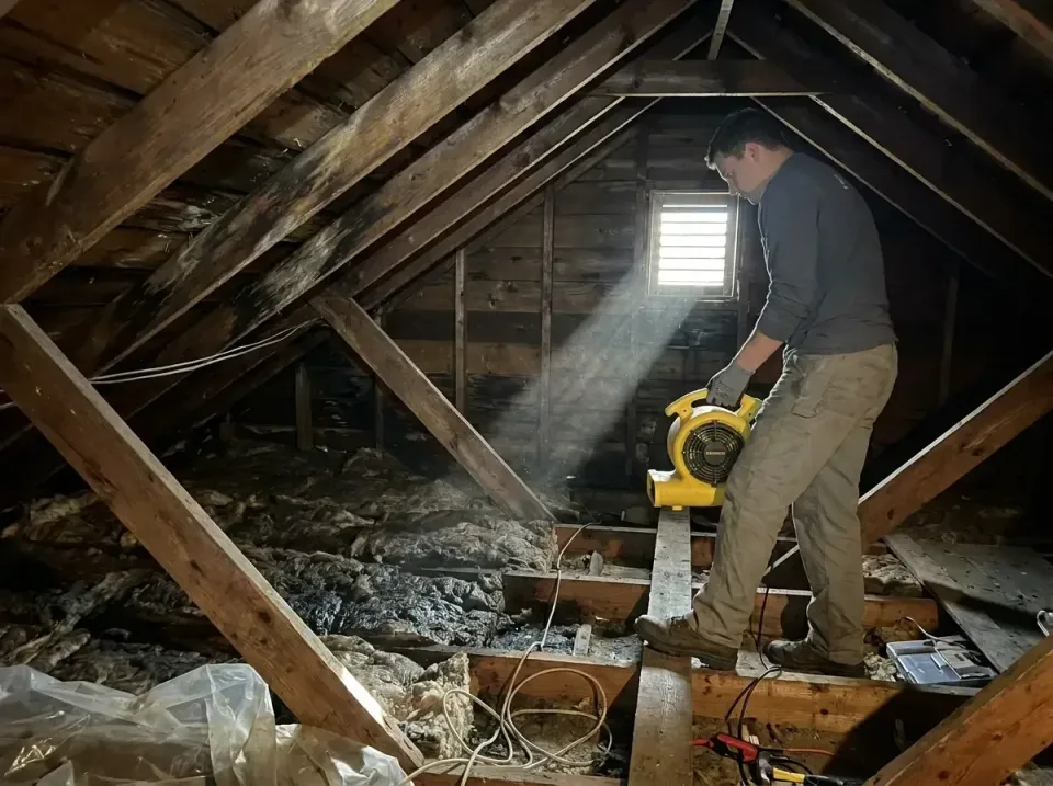 attic-water-damage-drying-proc-007 — frequently asked questions, Emergency Water Extraction & 24/7 Flood Response in White R…